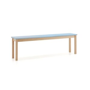 Ławka ZET, 1800x440 mm, błękitny