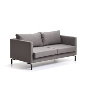 Sofa HARMONY, 2-osobowa, tkanina Etna, jasnobrązowy