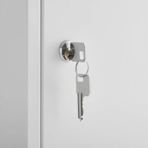 Zamek cylindryczny ASSA, pod system klucza głównego, 2 klucze