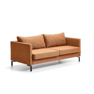 Sofa HARMONY, 3-osobowa, tkanina GAVA, miedziany