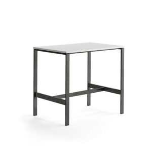 Stół VARIOUS, 1200x800x1050 mm, czarny, biały