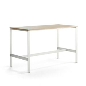 Stół VARIOUS, 1800x800x1050 mm, biały, dąb