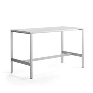 Stół VARIOUS, 1800x800x1050 mm, srebrny, biały
