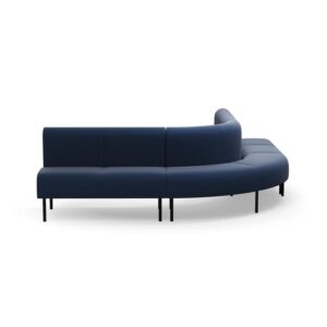 Sofa VARIETY, narożna na zewnątrz 90°, tkanina Pod CS, granatowy
