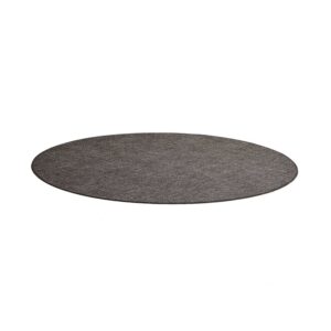 Okrągły dywan MELVIN, Ø 2500 mm, czerwony/szary