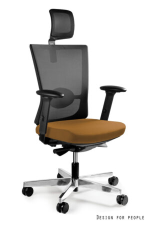 FOTEL BIUROWY FORTE - TKANINA BL408 KHAKI Unique