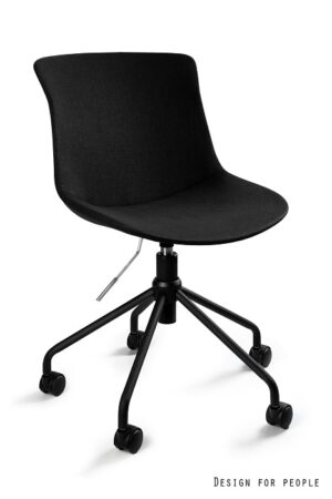 FOTEL BIUROWY EASY R - CZARNY Unique