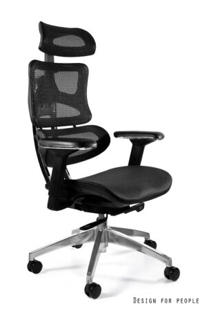 FOTEL BIUROWY ERGOTECH - CHROME FRAME Unique