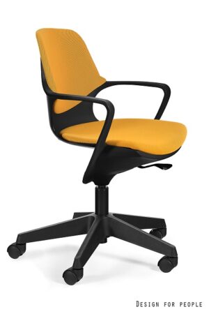 FOTEL BIUROWY POGO - PP-B CZARNY/TKANINA BL404 HONEY Unique