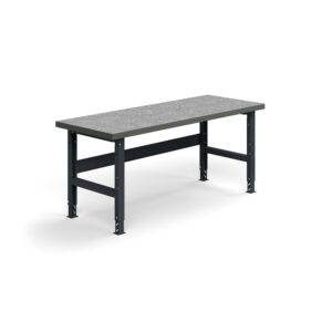 Stół warsztatowy TRUST, 2000x760 mm, nośność 600 kg, winyl
