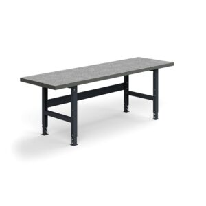 Stół warsztatowy TRUST, 2500x760 mm, nośność 600 kg, winyl