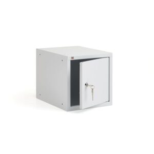 Szafka osobista CUBE, biały, biały, 270x270x350 mm