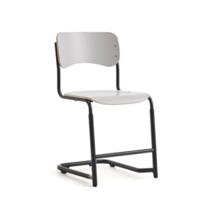 Krzesło szkolne ELEVATE, regulowana wysokość: 460-640 mm, antracyt/szary