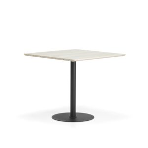 Stół METRIC, moduł środkowy, 1000x1000x900 mm, czarny/jesion