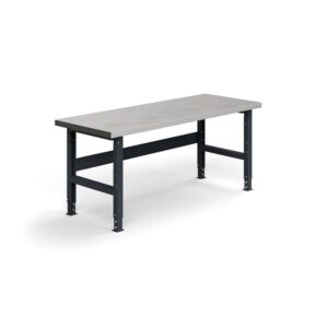 Stół warsztatowy TRUST, 2000x760 mm, nośność 600 kg, stal