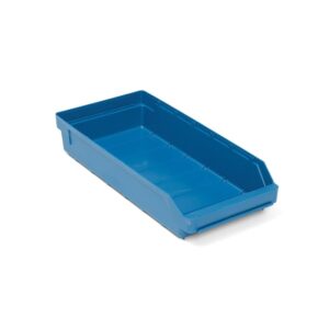 Pojemnik magazynowy REACH, 500x240x95 mm, 8,4 L, niebieski