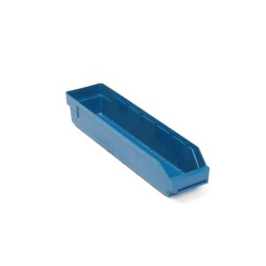 Pojemnik magazynowy REACH, 500x120x95 mm, 3,8 L, niebieski