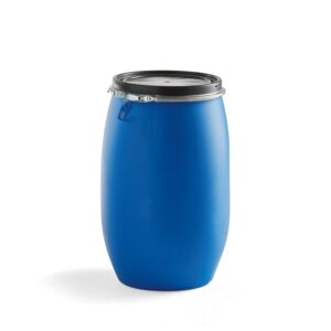 Beczka plastikowa, 120 L, niebieski