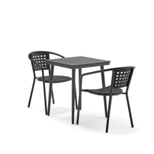 Zestaw mebli ogrodowych VISTA + CAPRI, 1 stół + 2 krzesła