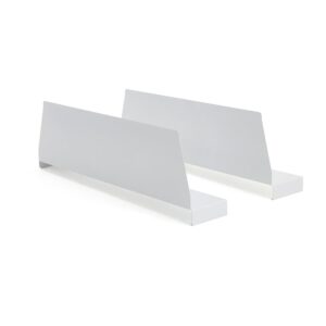 Przegroda półki SUPPLY, 2 szt., 160x575 mm, biała