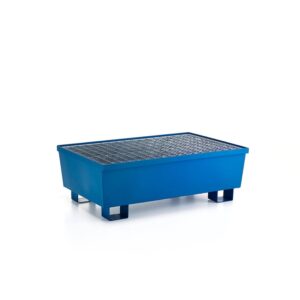 Paleta na beczki + kratka, na 2 beczki w pionie, 1200x800x415 mm, 222 L