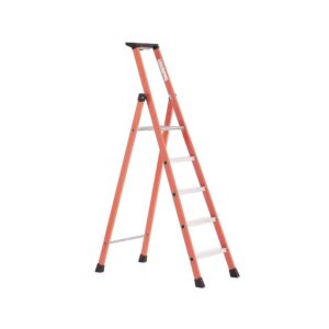 Profesjonalna drabina z włókna szklanego SLOPE, 5 stopni, W 2000 mm