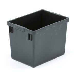 Pojemnik do segregacji śmieci, 275x375x265 mm, 21 L, szary