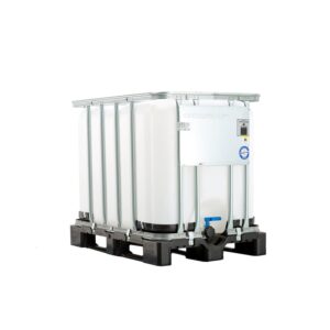 Kontener IBC z paletą plastikową, 600 L