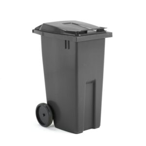 Kosz na odpady CLASSIC, 1075x545x690 mm, 190 L, szary