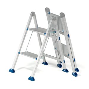 Schodki składane AMEND, 2 stopnie, 540 mm