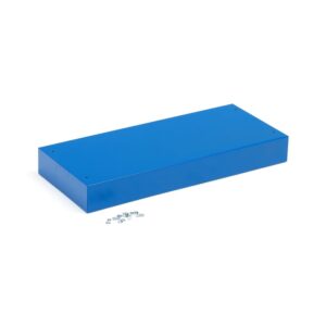Cokół do szafy SERVE, 80x660x275 mm, niebieski