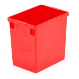 Pojemnik do segregacji śmieci, 400x375x265 mm, 29 L, czerwony
