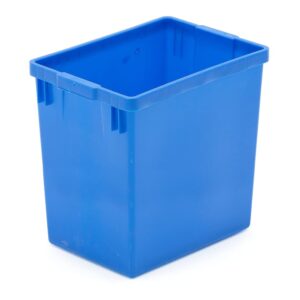 Pojemnik do segregacji śmieci, 400x375x265 mm, 29 L, niebieski