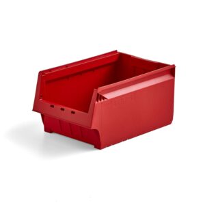 Pojemnik do przechowywania AJ 9000, -72 seria, 500x310x250 mm, czerwony