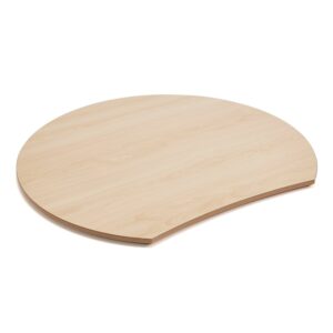 Płyta górna do pulpitu mobilnego, 760x630 mm, brzoza