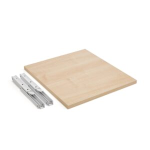 Klapa składana do mobilnego pulpitu, 400x450 mm, brzoza