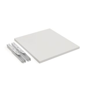 Klapa składana do mobilnego pulpitu, 400x450 mm, biały