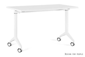 YUMI S - BIAŁY - STELAŻ I BLAT - 120X70 CM - YZ-02 BIAŁY