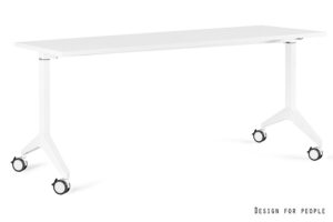 YUMI S - BIAŁY - STELAŻ I BLAT - 180X70 CM - YZ-02 BIAŁY