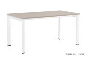 PASON - MANAGER DESK - BIAŁY - STELAŻ I BLAT - 150X80 CM - YZ-14 BEŻOWY