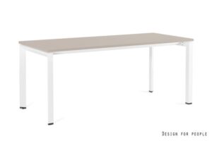 PASON - MANAGER DESK - BIAŁY - STELAŻ I BLAT - 180X80 CM - YZ-14 BEŻOWY