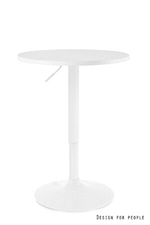 ROUND - BIAŁY/BIAŁY