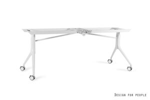 CARL TABLE - BIAŁY - STELAŻ - SZEROKOŚĆ 192 CM