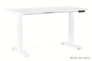 FIGHTER SINGLE DESK - BIAŁY - STELAŻ I BLAT - 160X70 CM - YZ-02 BIAŁY
