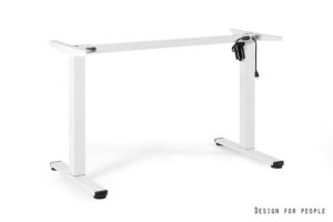 METIS - BIAŁY - STELAŻ REGULOWANY W ZAKRESIE 91-134 CM