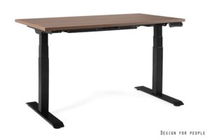 GROW - CZARNY - STELAŻ I BLAT - 140X70 CM - YZ-17 - WALNUT
