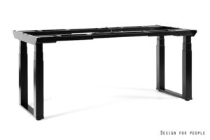 Q-FORM - STELAŻ REGULOWANY W ZAKRESIE 93-173 CM - CZARNY