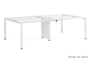 PASON - WORKSTATION 4 - BIAŁY - STELAŻ - SZEROKOŚĆ 240 CM