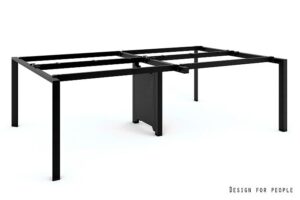 PASON - WORKSTATION 4 - CZARNY - STELAŻ - SZEROKOŚĆ 240 CM