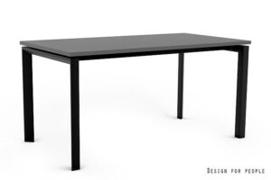 PASON - MANAGER DESK - CZARNY - STELAŻ I BLAT - 150X80 CM - YZ-13 ANTRACYT